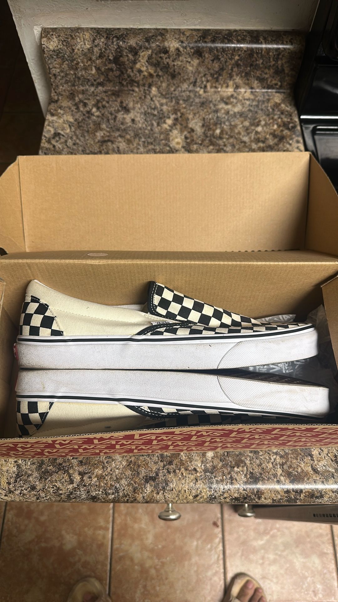 Checkerboard Vans