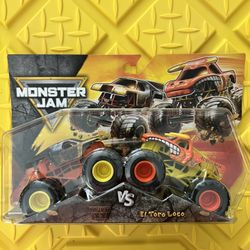 Monster Jam Double Pack Max D/ El Toro Loco Series 33