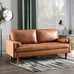 New OVIOS Mid-century Modern Sofa - Brown
