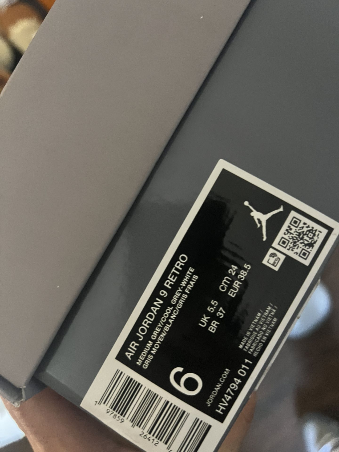 Air Jordan Retro 9 Cool Grey