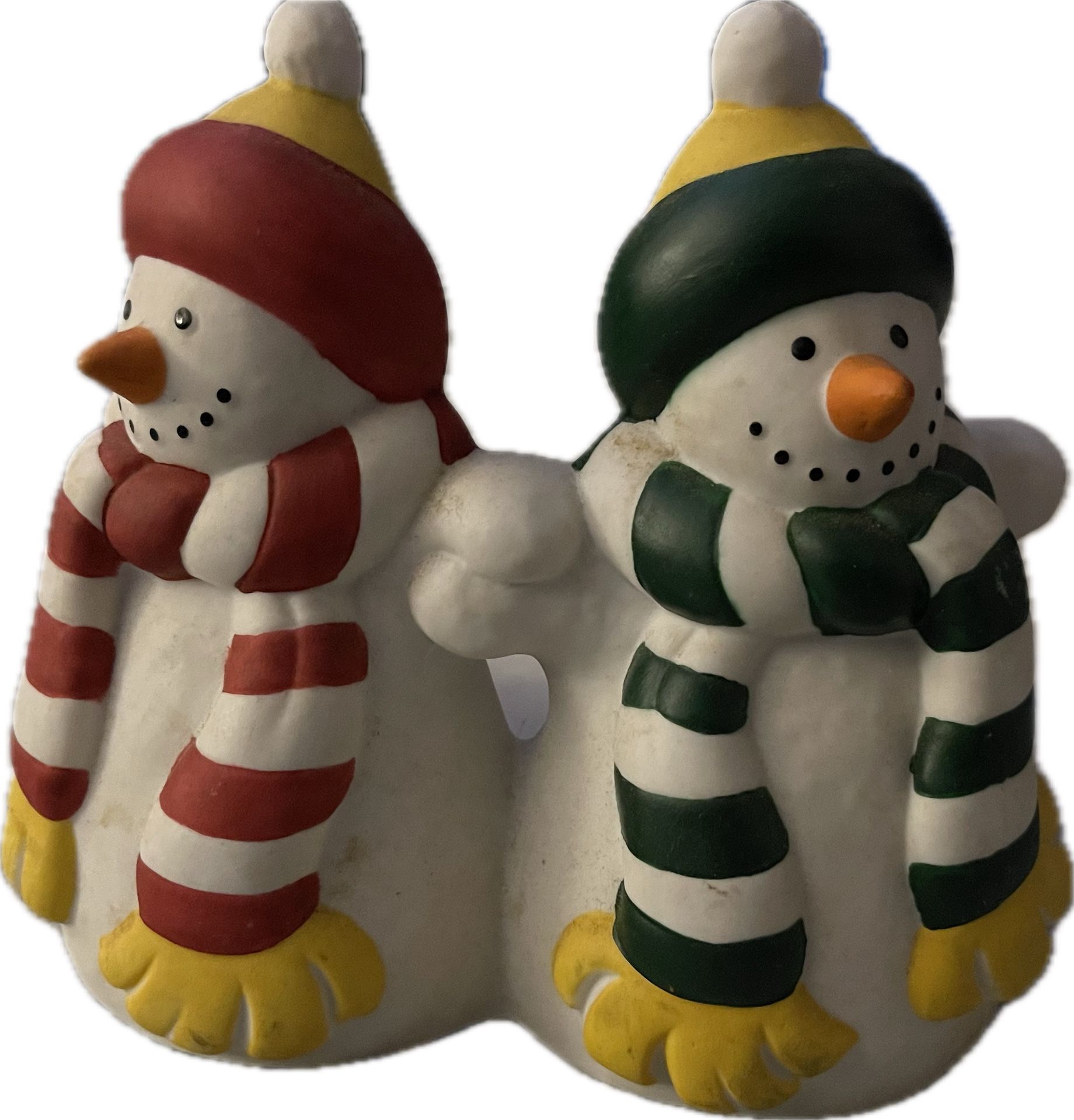 Snowmen Candle Holder