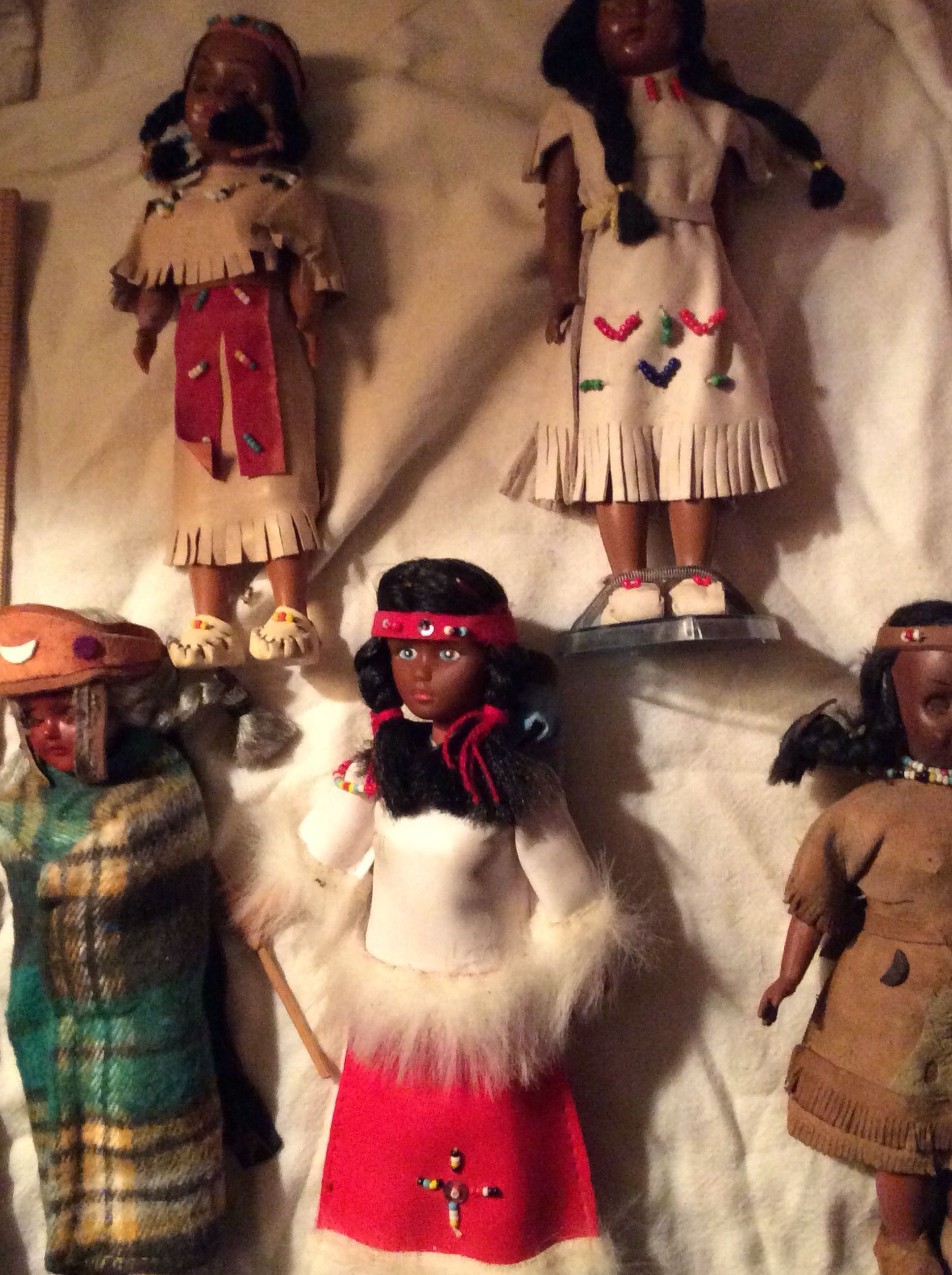 Vintage Native American Dolls $5 each