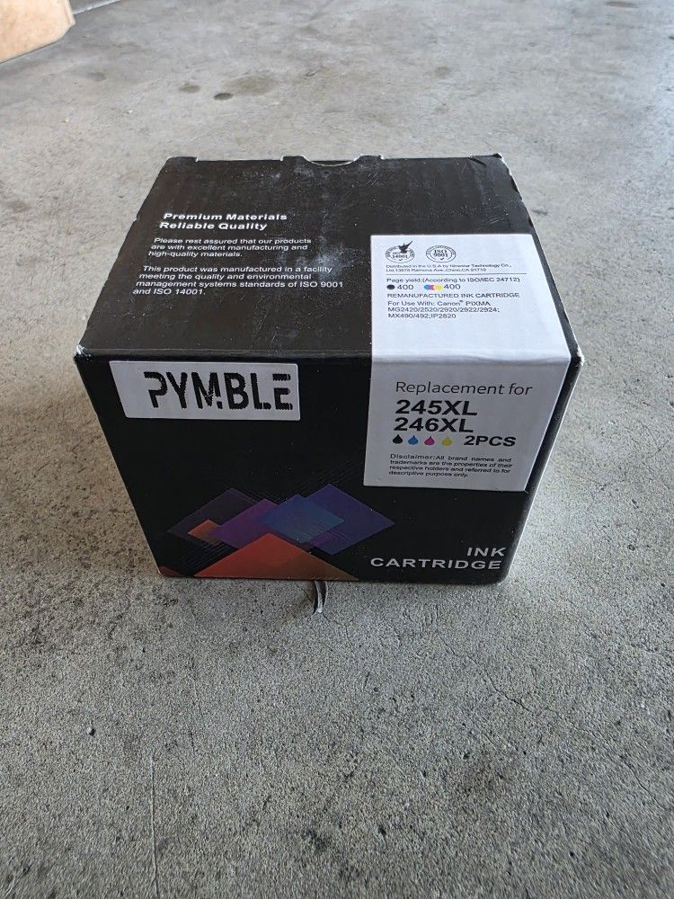 New 245xl 246xl Ink Cartridges Black Tri Color For CANON PRINTER