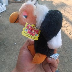 Vintage 1982 Wallace Berrie Vulture Stuffed Animals 