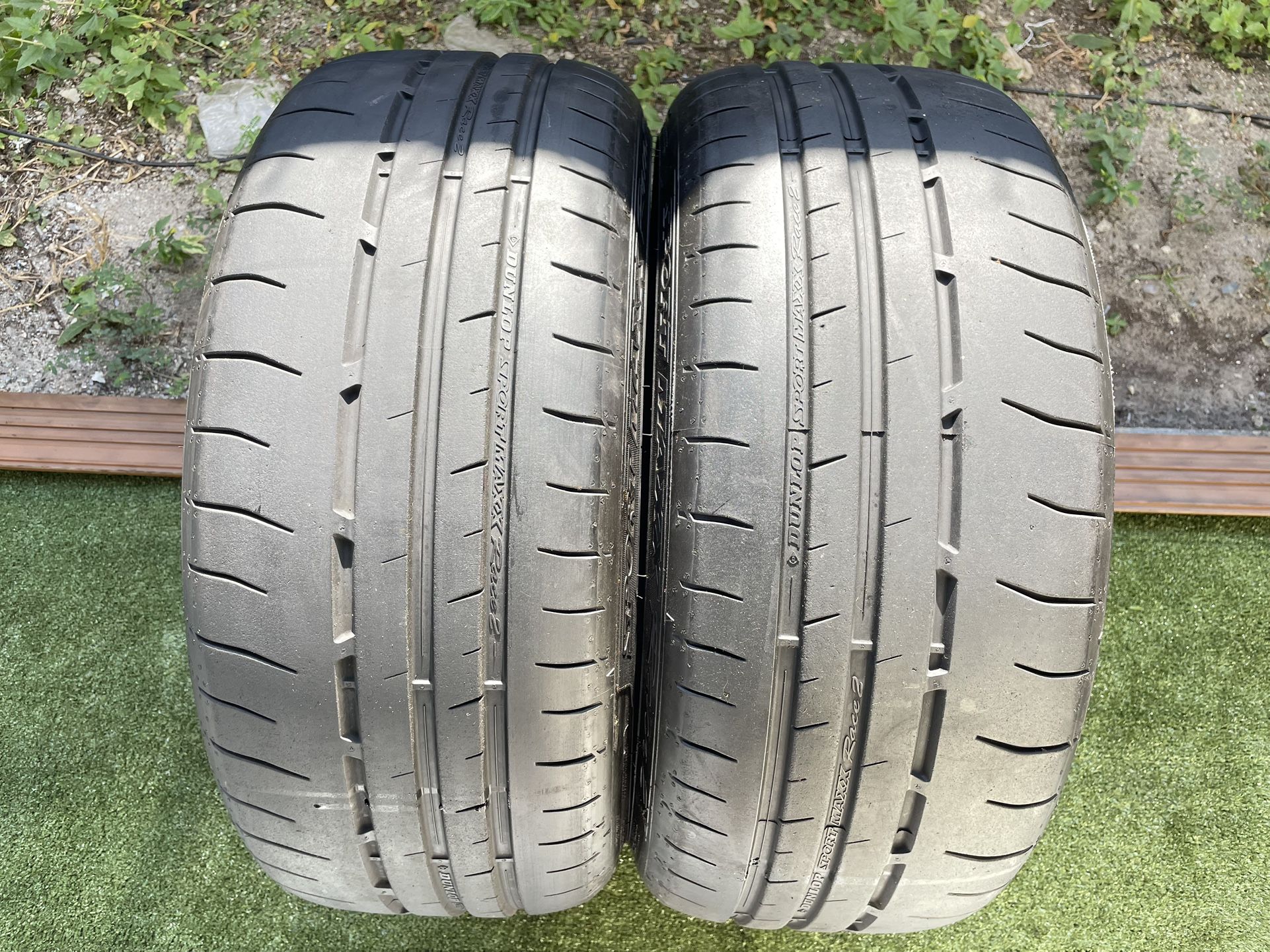 Tires 245/35/20 Dunlop Sp Sport Race * 90% left good tires in new shape