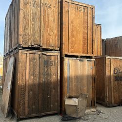 Free Wood Storage Boxes