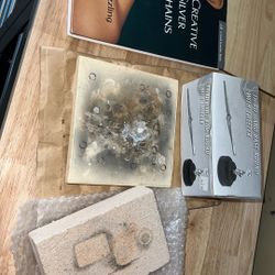 Soldering Book, Tweezers And Blocks 