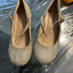 Kids Bedazzled Glitter Shoes