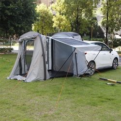 Inflatable SUV Tent Wild Camping Tail Tent

