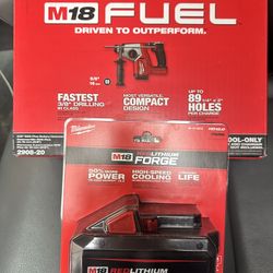 Milwaukee Rotary Hammer & HD12 Battery
