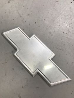 Chevrolet metal emblem