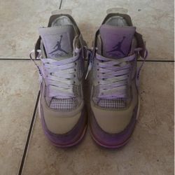 Jordan Off-White Sail 4s | Size 8.5