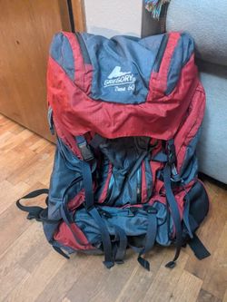 Gregory Deva 60 Backpack Red/Grey