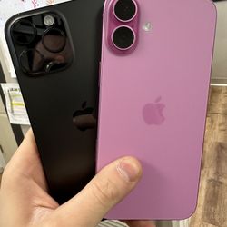 Unlocked iPhone 16+ 128GB Pink (Payment Plans Available)