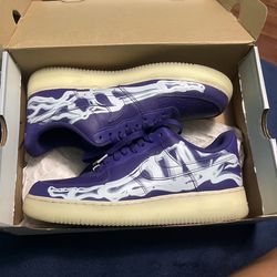 Airforce 1 Purple Skeleton 