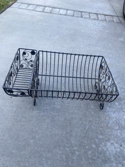Vintage Wire Dish Drainer $60