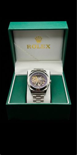 R0Iex Datejust Skeleton Custom purple