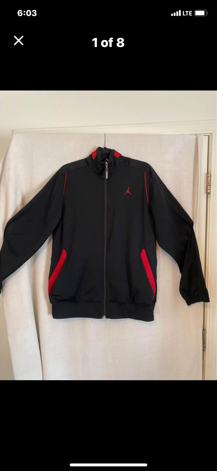 Air Jordan jacket, jump man training activity zip