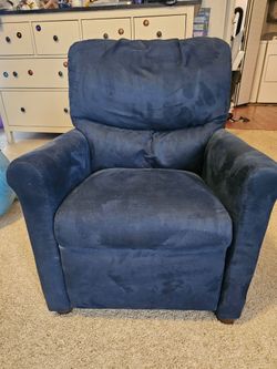 Blue Kids/Toddler Recliner