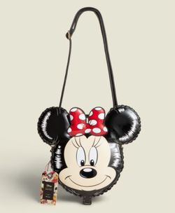 loungefly Minnie mouse ballon bag & headband