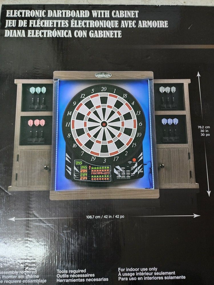 barrington dartboard cabinet Electric 