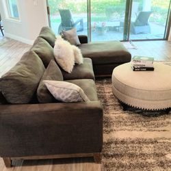 Grey Sectional Couch 