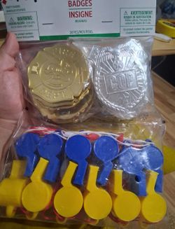 New First Responders Party Favors Police Fire Kids Birthday 24 Plastic Pieces
