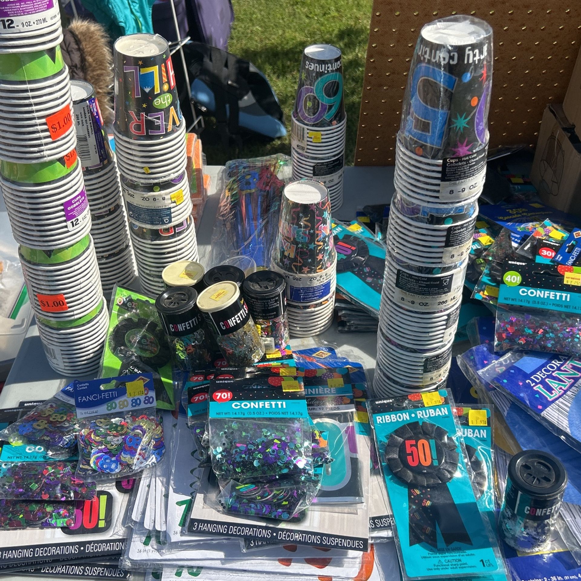 Birthday Items Over The Hill