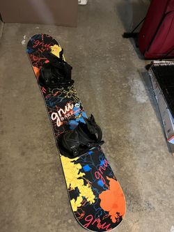 Gnu B Nice Snowboard With Binding