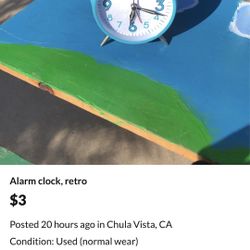 Old-Fashioned Alarm Clock