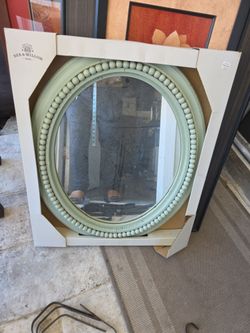 Oval mirror