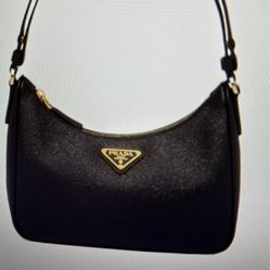 New Authentic Prada Re-Edition Saffiano Leather Mini Bag