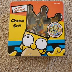 Simpsons Chess Set