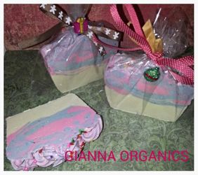 Last 2 berries n cream natural soap