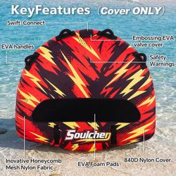 Thriller Inflatable Towable Tube Replacement Nylon Cover