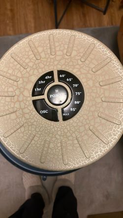 Ceramic Oscillating Space Heater Can 