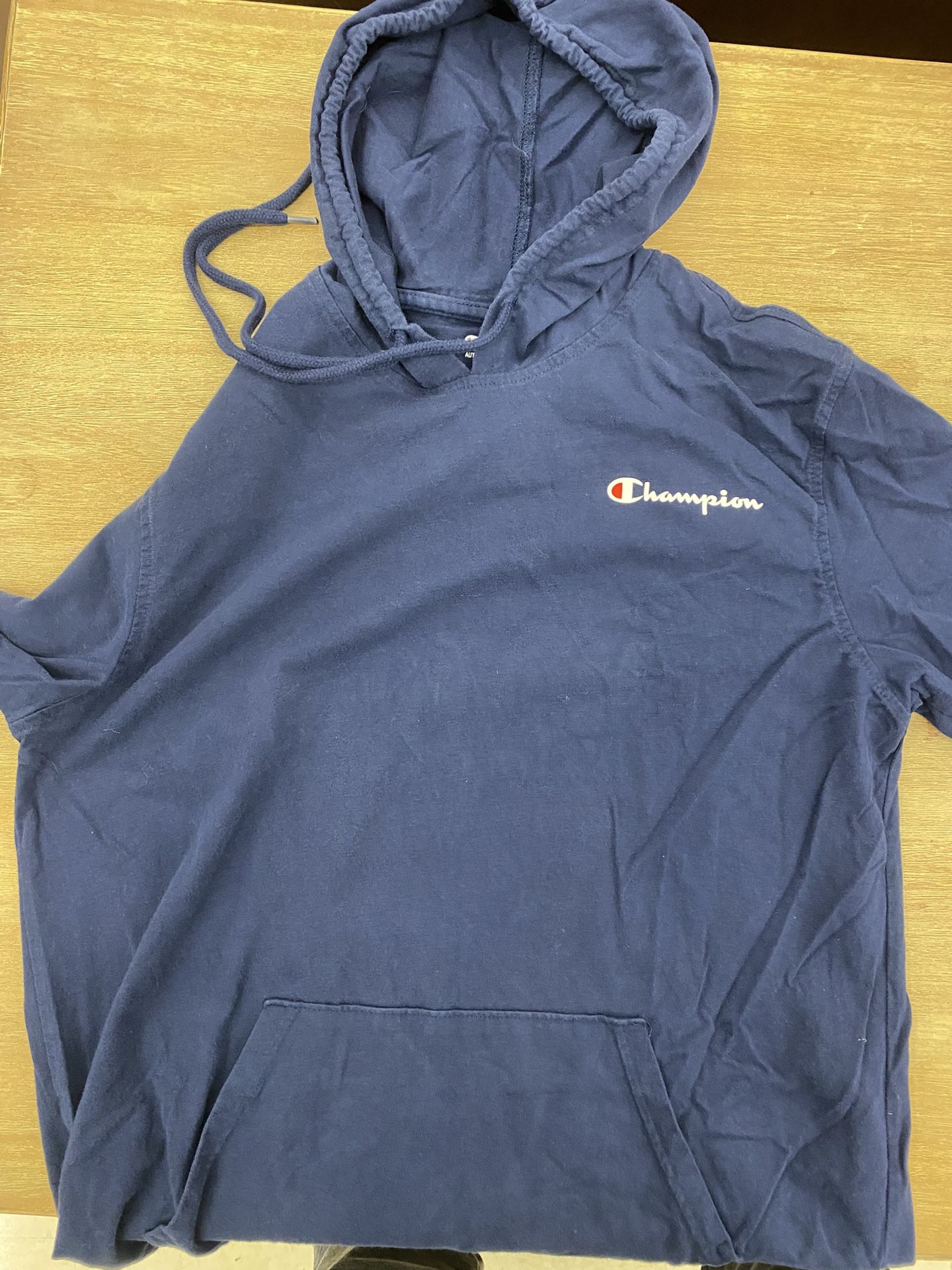 M champion sweatshirt