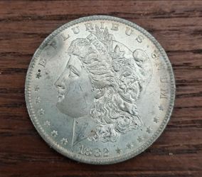 US Morgan Dollar  - 1882-0 Grade MS-62