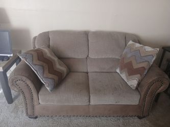 Couch and love seat