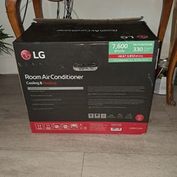 LG Room Air Conditioner.. Color White..Fits Windows:22"-36" Wx14"H
