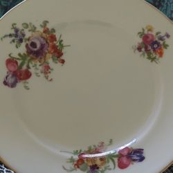 Czech Wedding Plates, 2 Fruit Bowls, 3 Desert Bowls