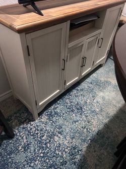 White Farmhouse Cabinet