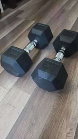 25lb dumbbells x2
