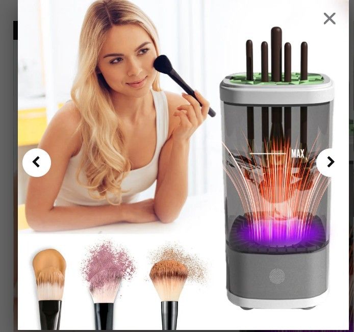 makeup brushes clean machine —The most popular Christmas gifts among beauty-conscious women