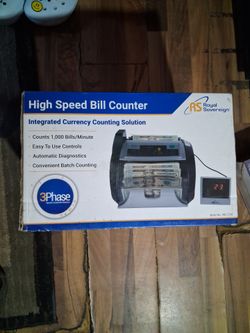 High Speed Bill Counter