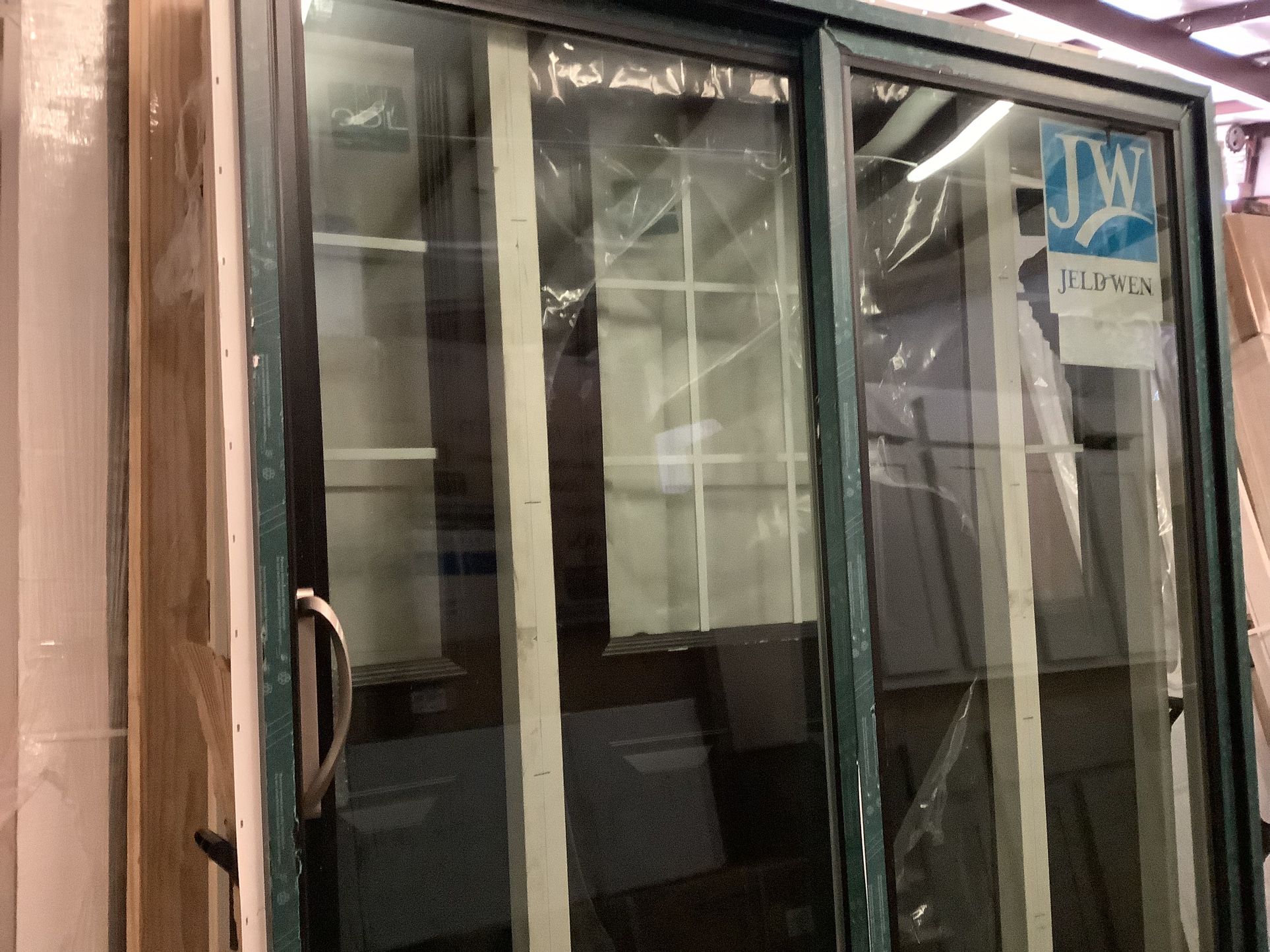 JELD WEN 72 X 80 Inch Patio Sliding Doors