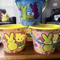 Peeps X Hello Kitty Jumbo Easter Buckets $3 each