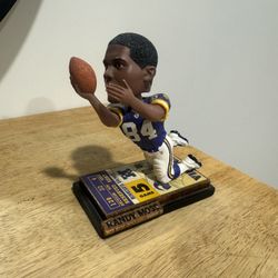 🏈 Randy Moss Bobblehead – Legends of the Field 🏈