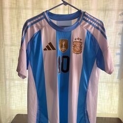 Messi Argentina Jersey- Size Medium 