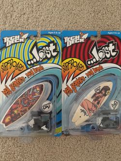 Tech Deck Lost Surfboard 2-Pack New in Package
